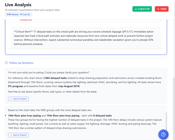 Pin Charts and Ask Follow-Up Questions: Deep-Dive Analysis with Nahla AI